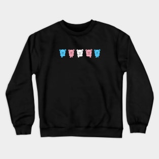 Trans Cute Bears Crewneck Sweatshirt